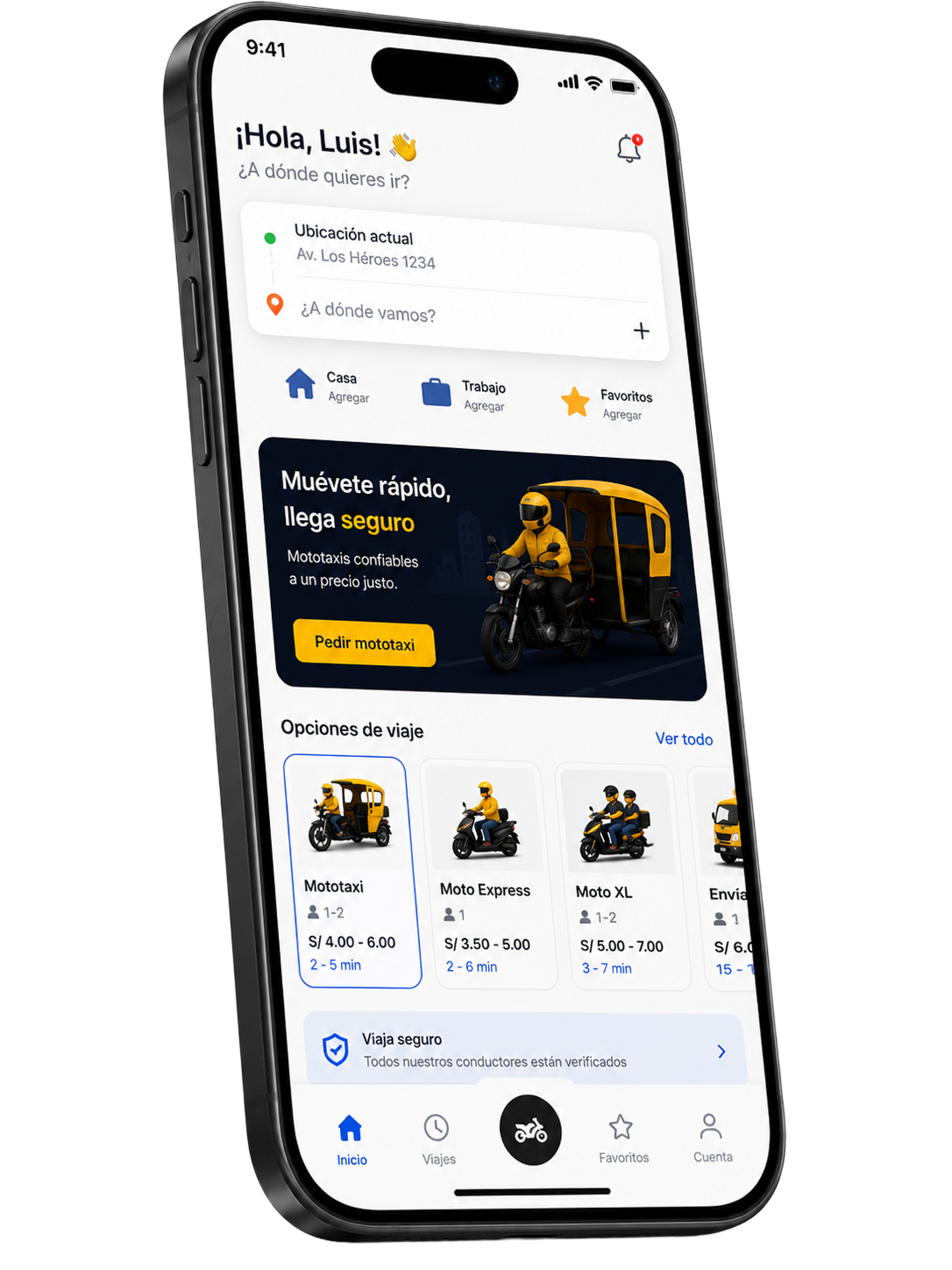 App de Mototaxi